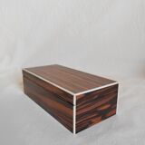 Art Deco box 1930 Macassar ebony