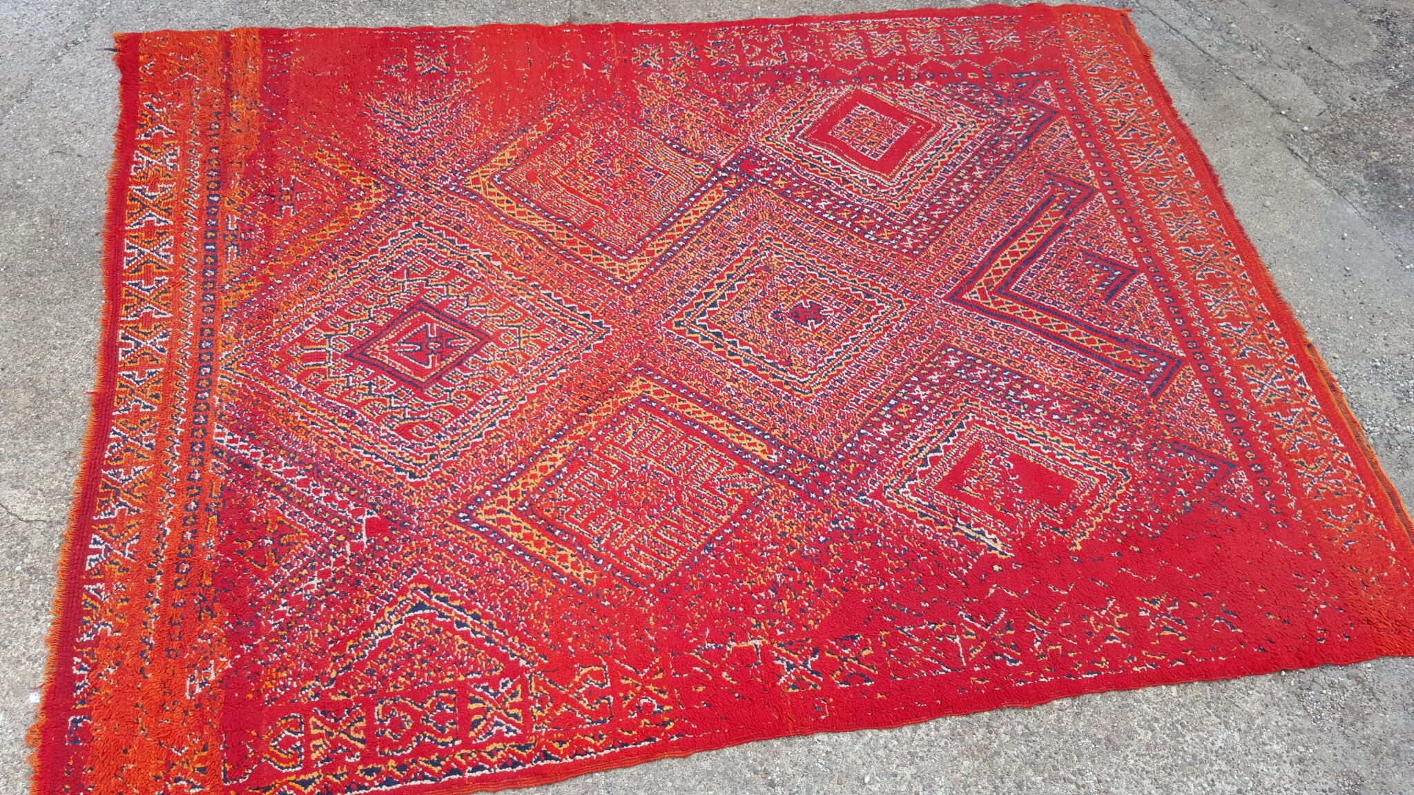 Moroccan Berber carpet 285 × 200 cm