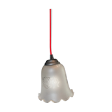 Vintage globe balladeuse red cord