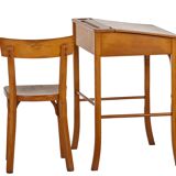 Baumann children's chair and desk vintage 1960