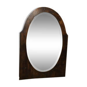 Miroir ovale biseauté 92x63