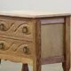 Vintage Danish 1960s oak nightstand / bedside table style of Henning Kjærnulf