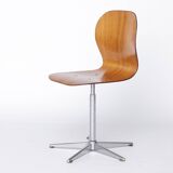 Vintage Pagholz Swivel Chair 1960s, Industrial School Chair