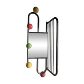 Vintage style wall coat rack Roger Féraud