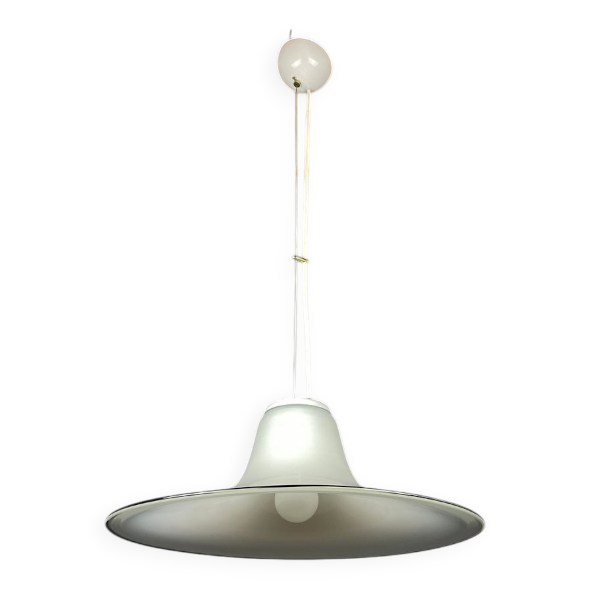 Murano glass lamp Cinea by Giusto Toso for Leucos, Italy, 1970s