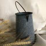 Enamelled milk jar, kitchen decoration