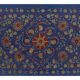 Hand knotted rug, vintage Turkish rug 100x194 cm