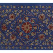 Hand knotted rug, vintage Turkish rug 100x194 cm