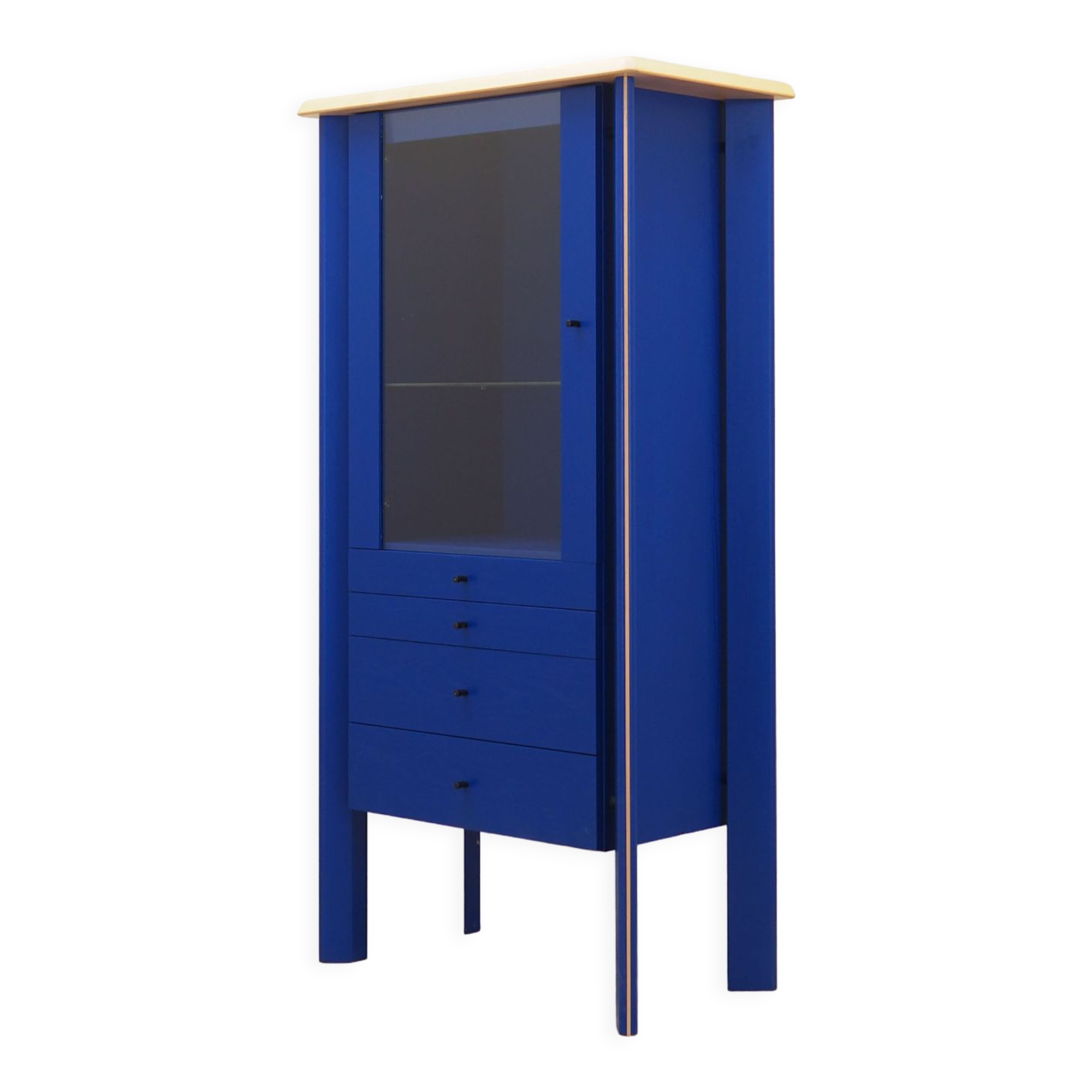 Bibliothèque en chêne, design danois, années 1980, Danemark