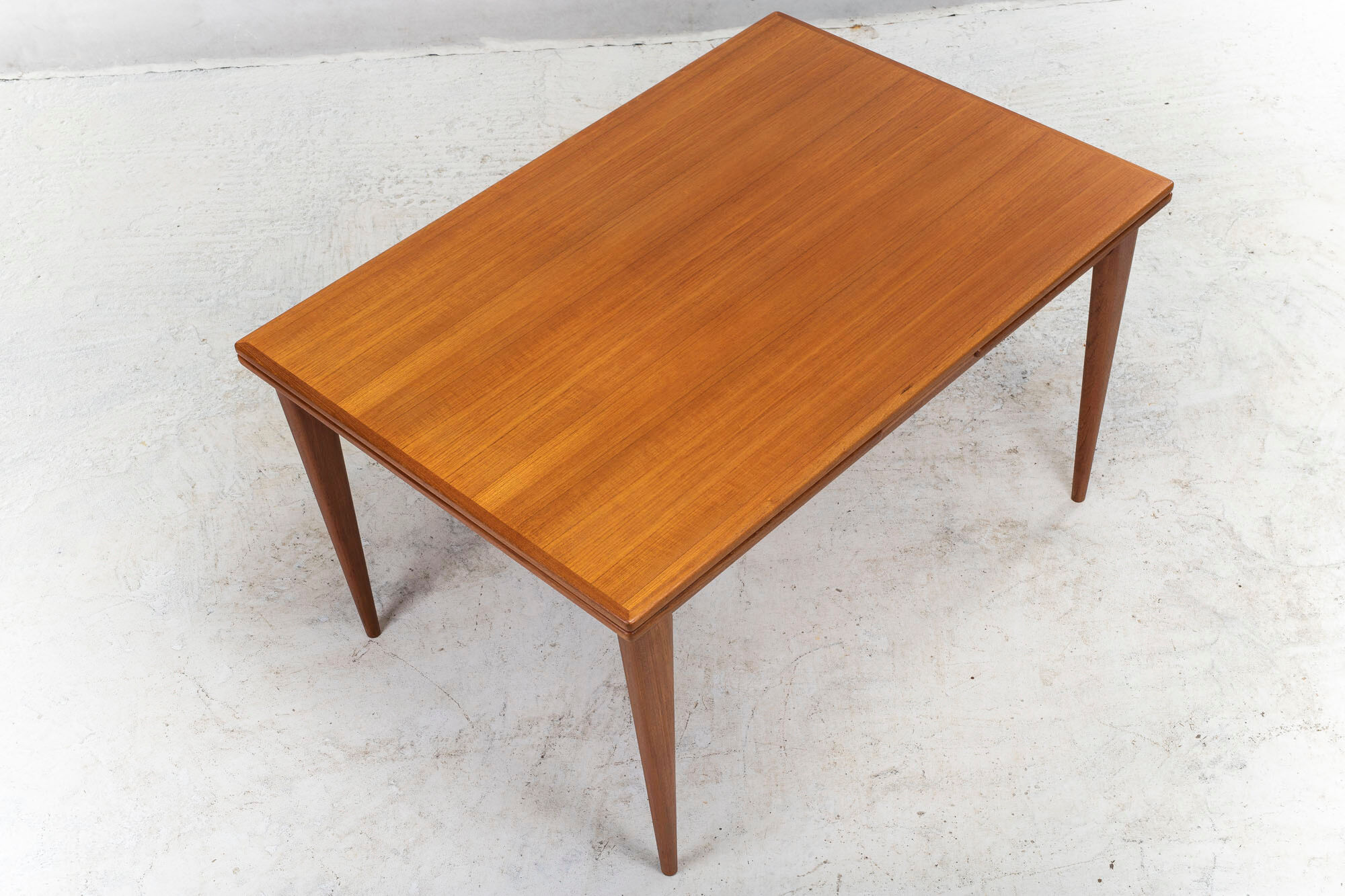 Danish extendable table teak No. 254 by Niels Otto Møller for JL Møllers, 1960s