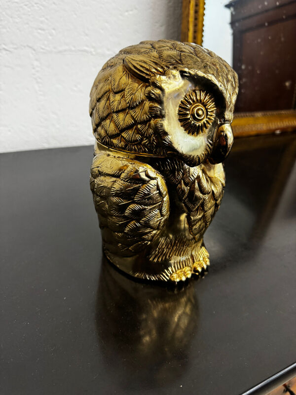 Hibou chouette Mauro Manetti Seau à glace