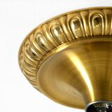 1960's Space Age Pop Art  brass and metal wall or ceiling lamp by Sölken