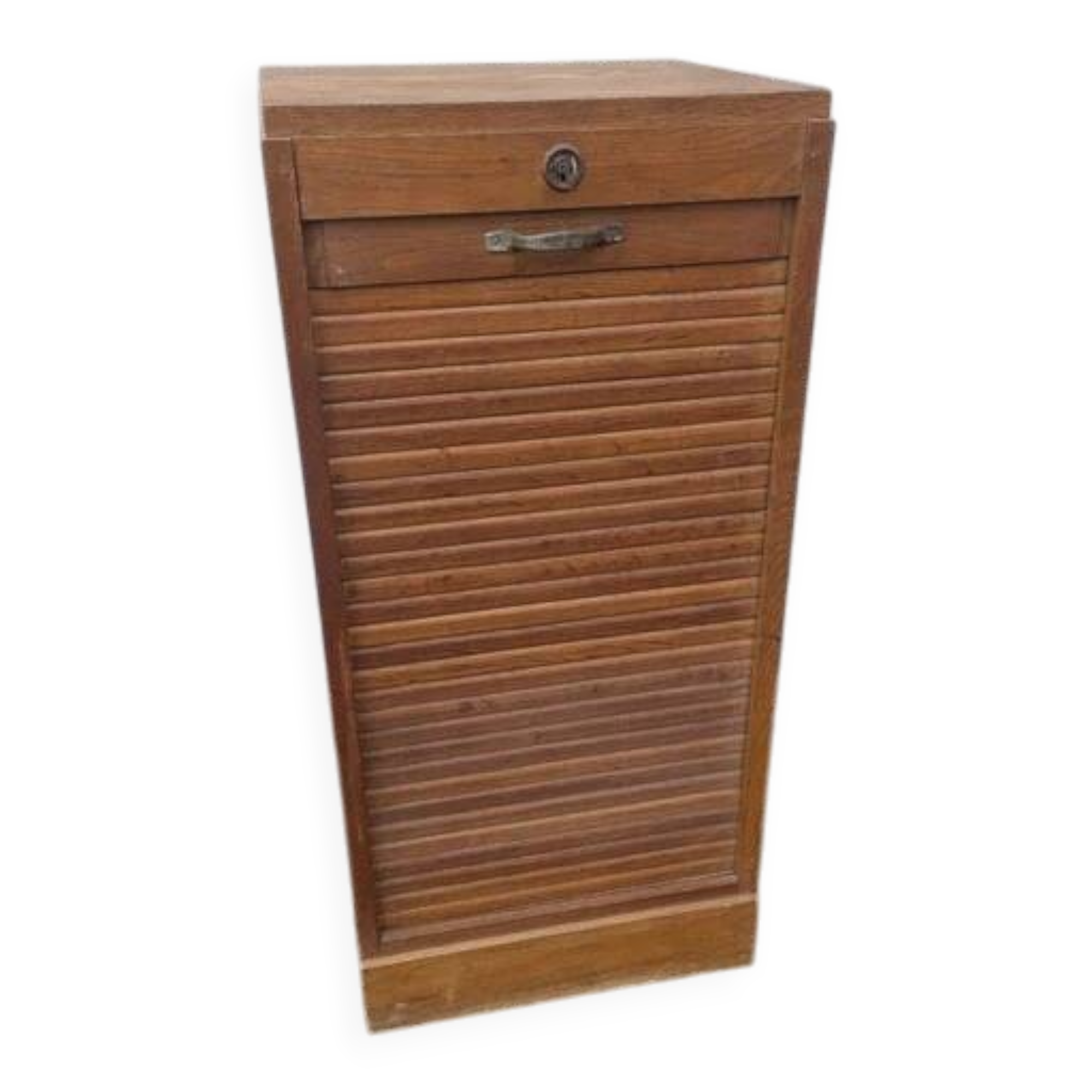 Filing cabinet, tambour door cabinet
