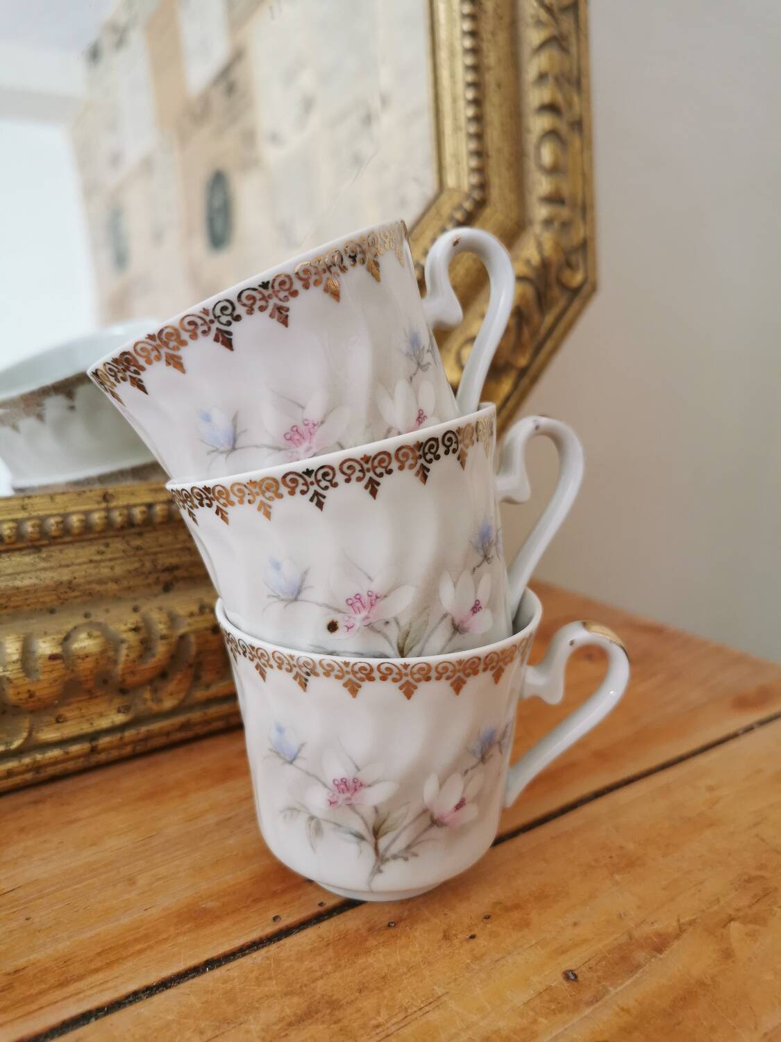 Vintage fine porcelain cups