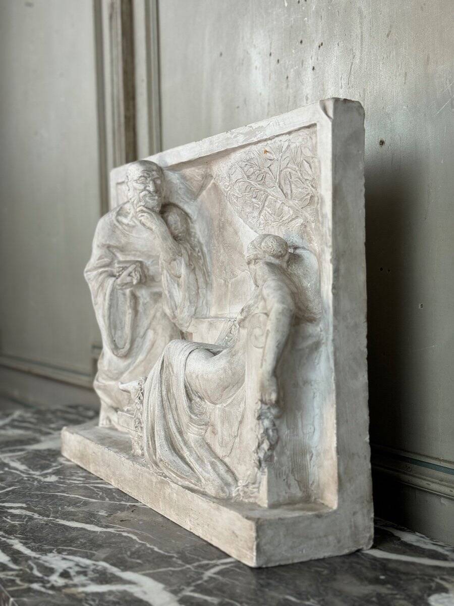 Plaster sculpture, circa 1900