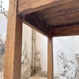 Table de ferme en cerisier