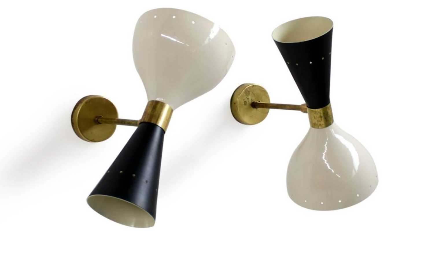 Wall lamp in the style of Italian creations of the 50s
