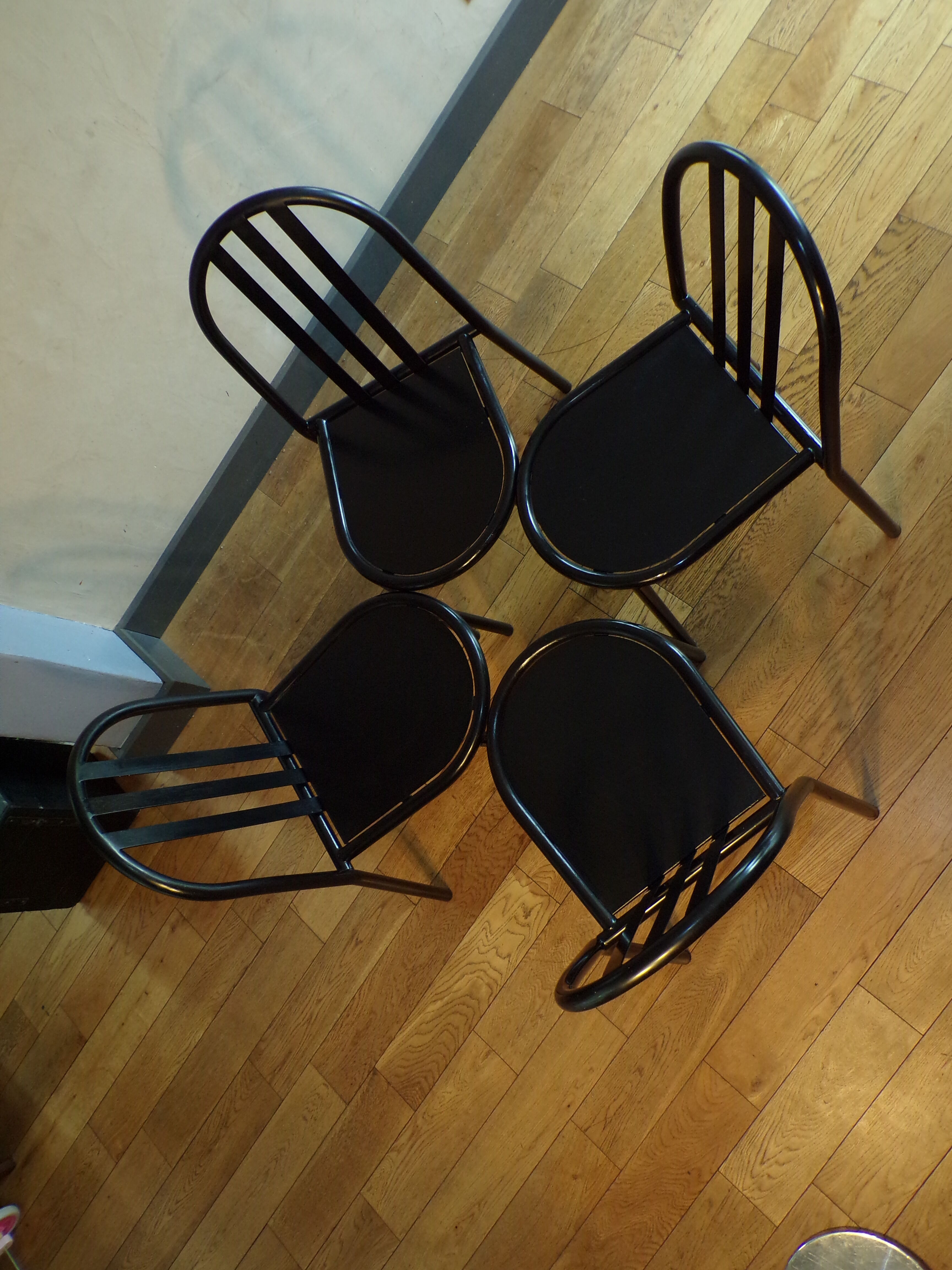 Set 4 chairs Mallet Stevens Villa Cavrois