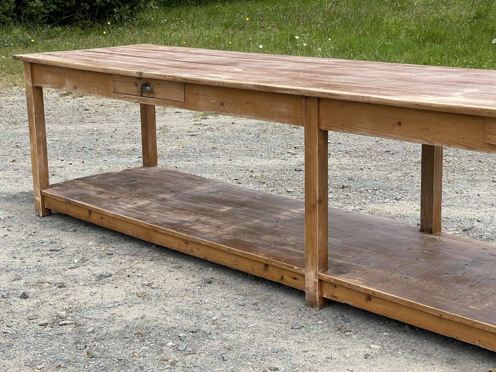 1930s fir draper table