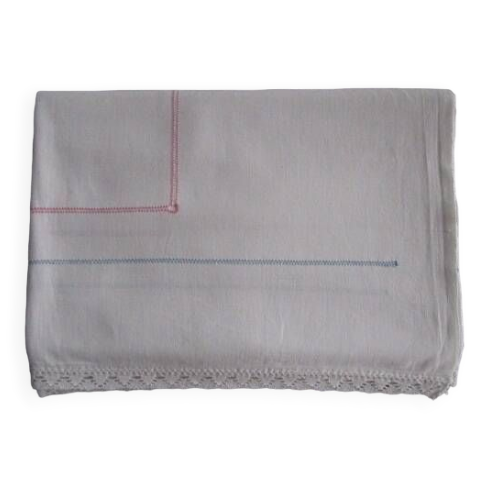 Old embroidered children's sheet: 200x150cm