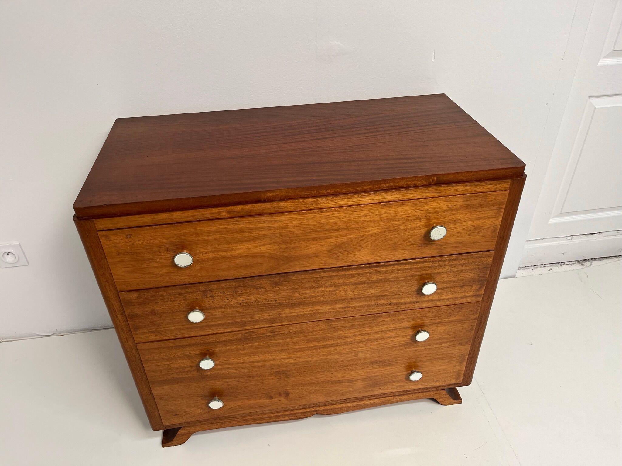 Drawer dresser mirror handles from the 30s