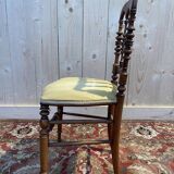 Set of 4 Napoleon III "Cathedral" chairs