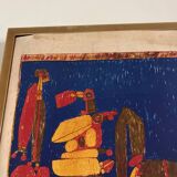 Lithograph by Pierre Courtin, 1970