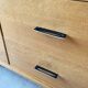 Large vintage 6-drawer chest of drawers from the 50s in oak.