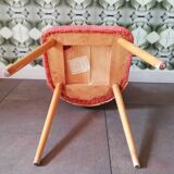 2 Vintage chairs Antonin Suman, Art Deco, Czechoslovakia 1960