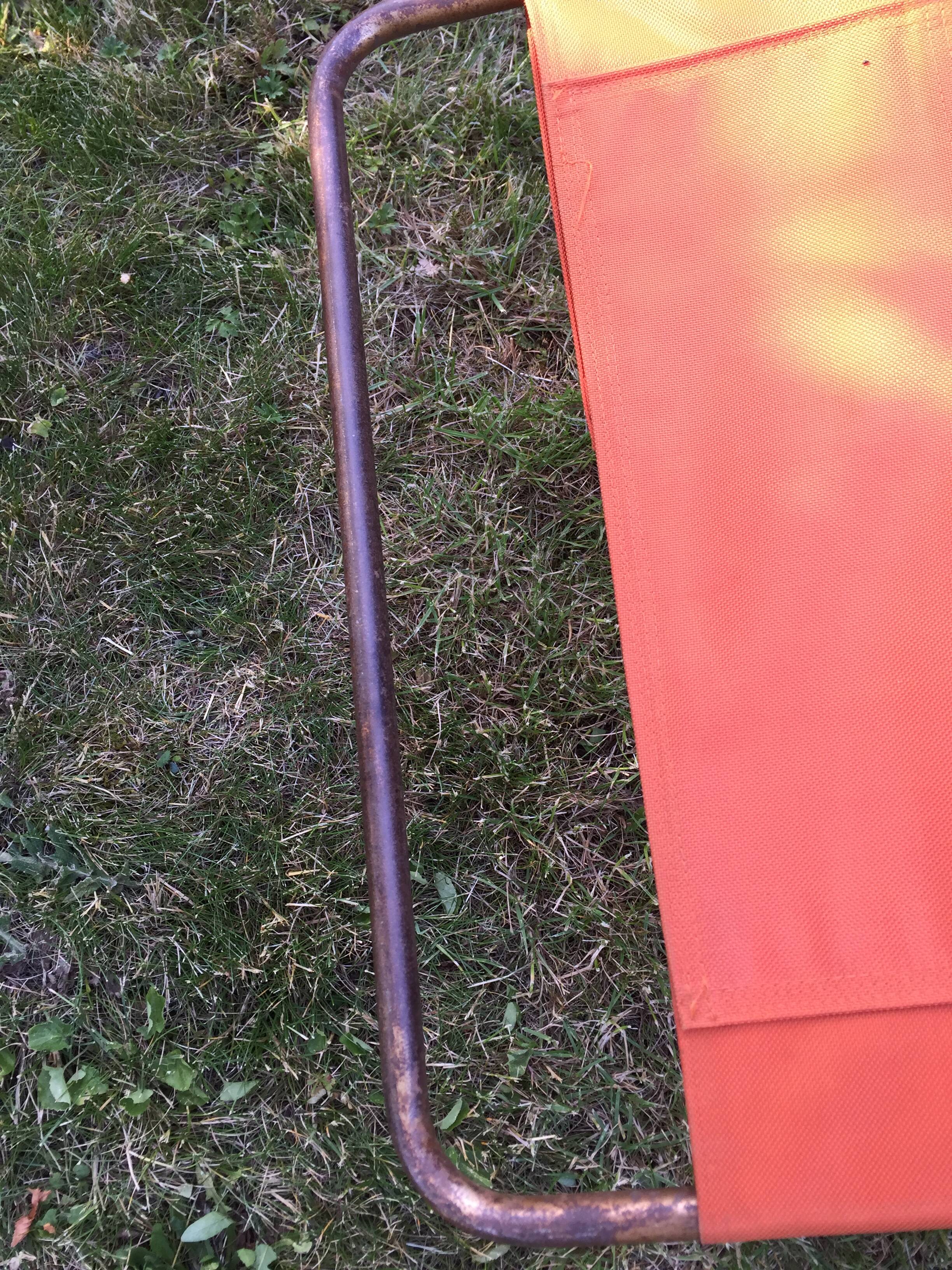 Vintage camping long chair