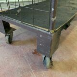 Industrial mesh trolley