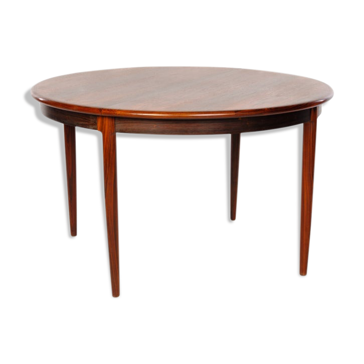 Landscape table by Niels Otto Moller rosewood on plywood