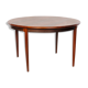 Landscape table by Niels Otto Moller rosewood on plywood