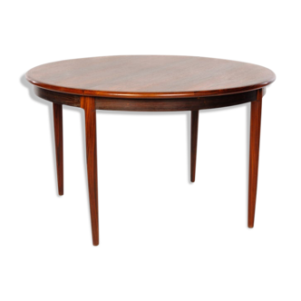 Landscape table by Niels Otto Moller rosewood on plywood