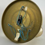 60s brass designer ceiling light