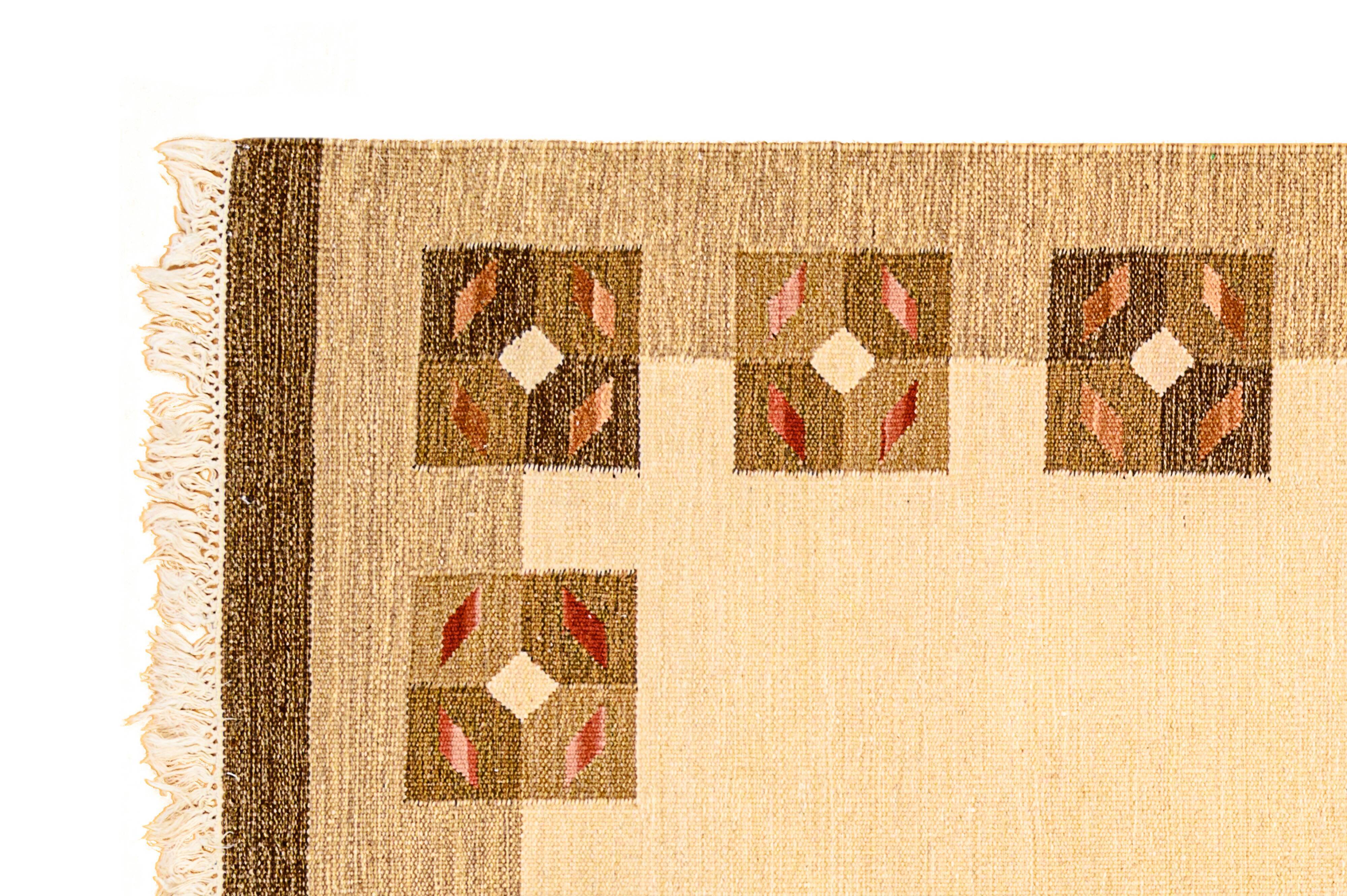 Scandinavian 20th century modern rug. 200 x 142 cm (79 x 56 in)