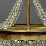 Crystal chandelier "Pearl basket"