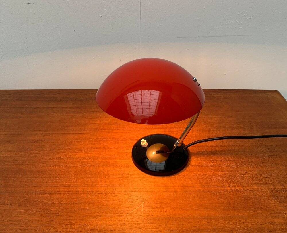 Mid-century minimalist table lamps by Josef Hurka for Drukov, Brno, set of 2.