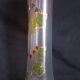 Vase rouleau Jugendstil en verre dépoli