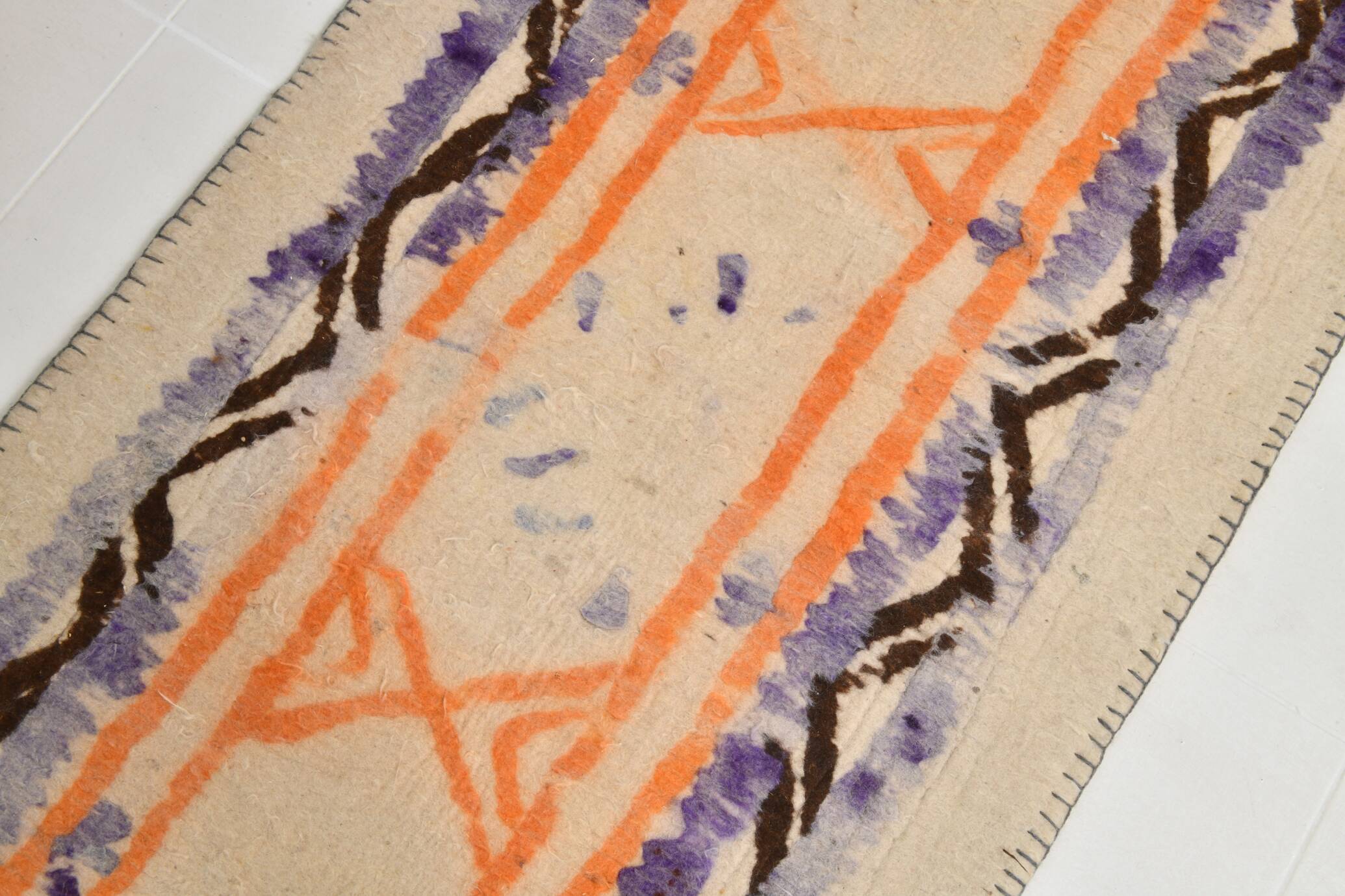 3x12 Persian Runner Rug, Orientel Vintage Runner, Antique Rug, 92x354Cm