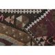 Vintage Turkish Oushak Handmade Wool Cotton Brown Runner Rug 188x416