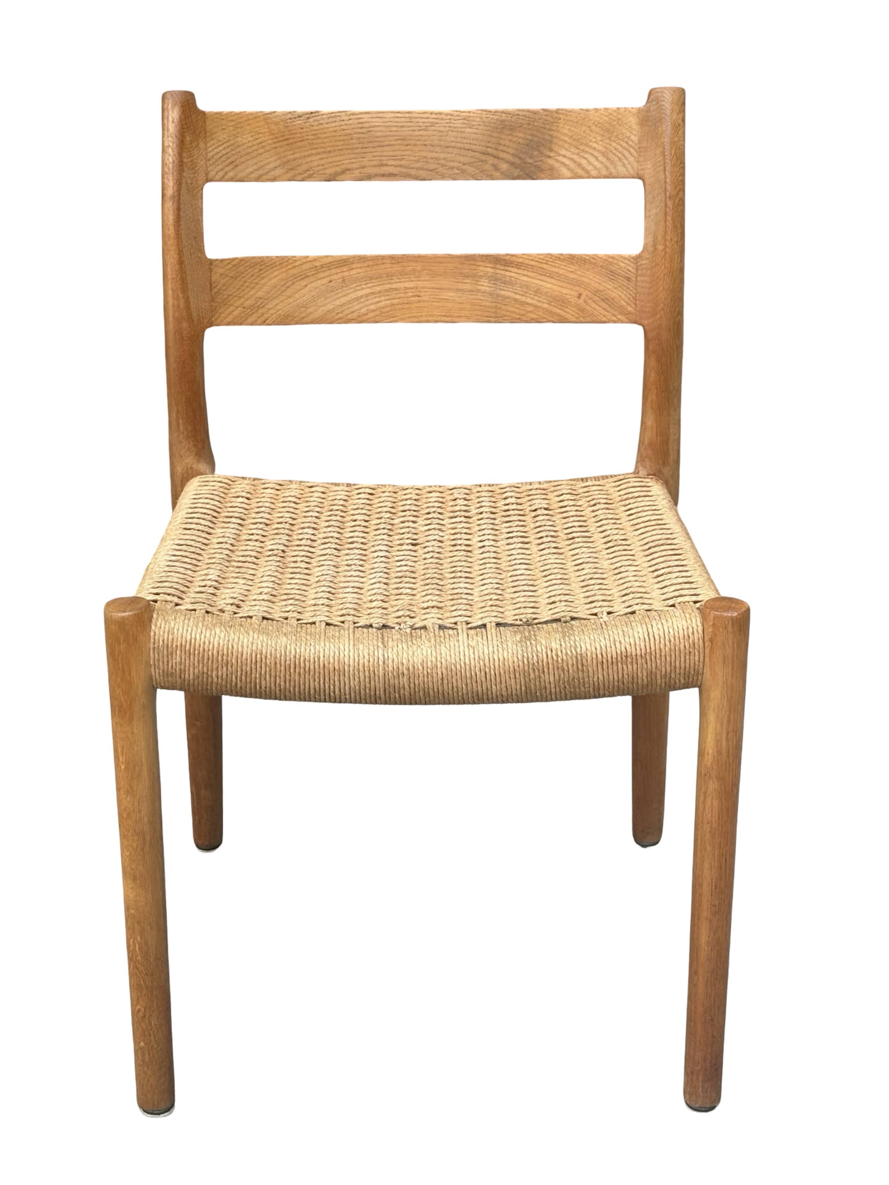 Mid Century Niels O Moller Chair model 84 Danish Design