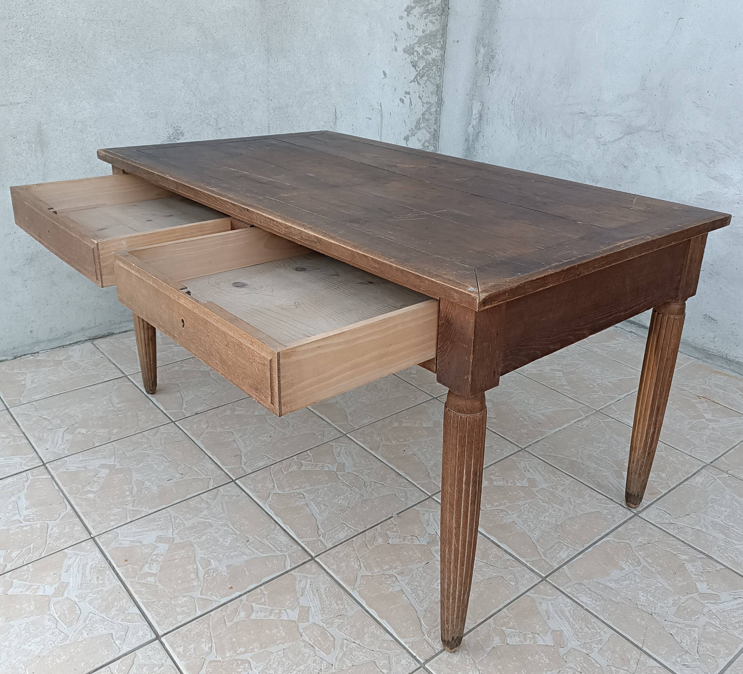 Art Deco period oak table