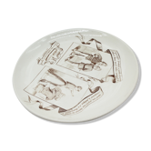 Vintage horoscope plate