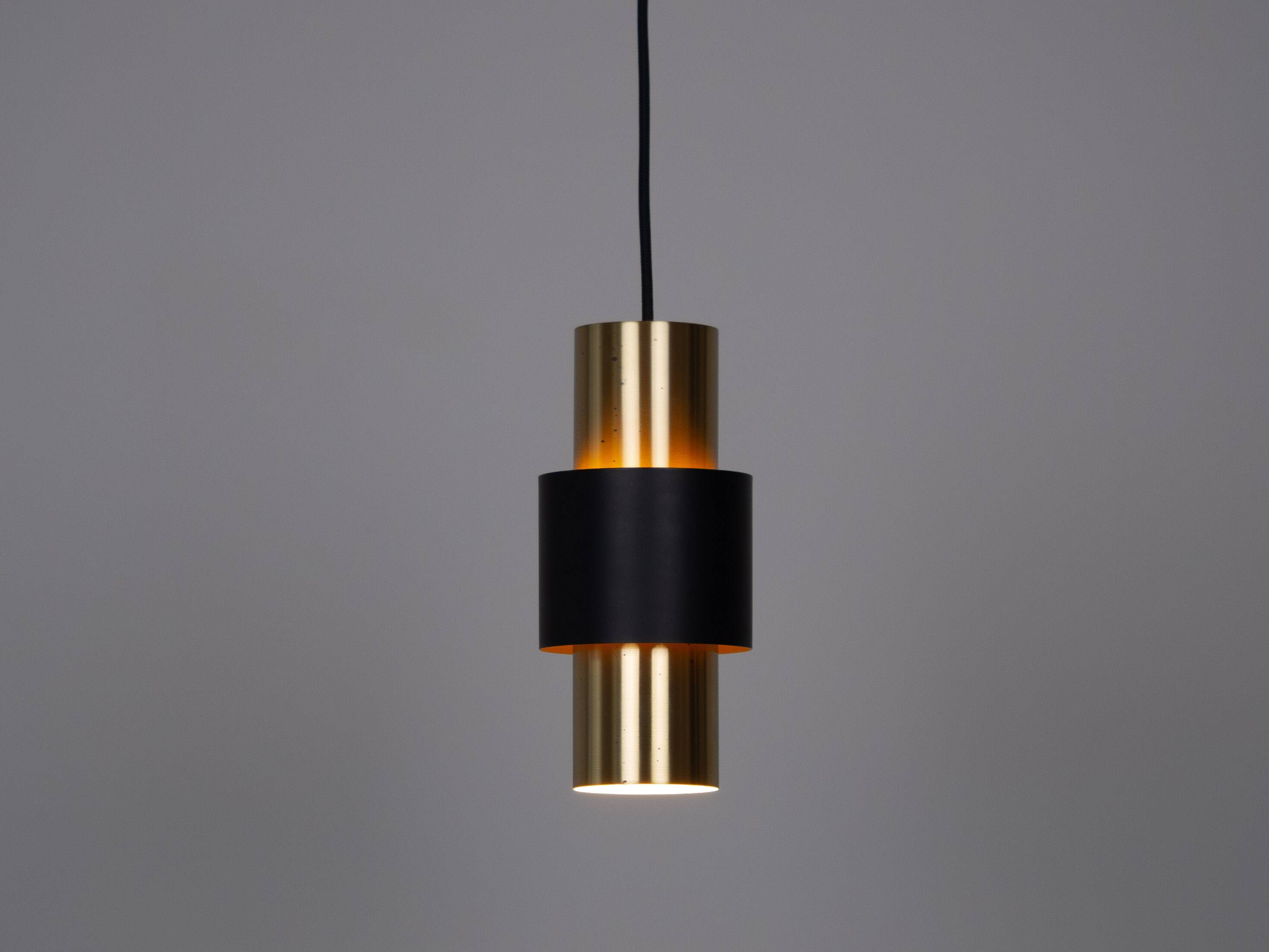 Paire de 2 suspensions vintage Etna de Jo Hammerborg, Fog og Morup, 1960