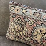 Handmade Faded Carpet Cushion