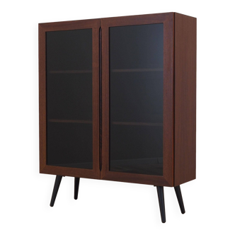 Mahogany showcase, Danish design, 1970s, production: Denmark