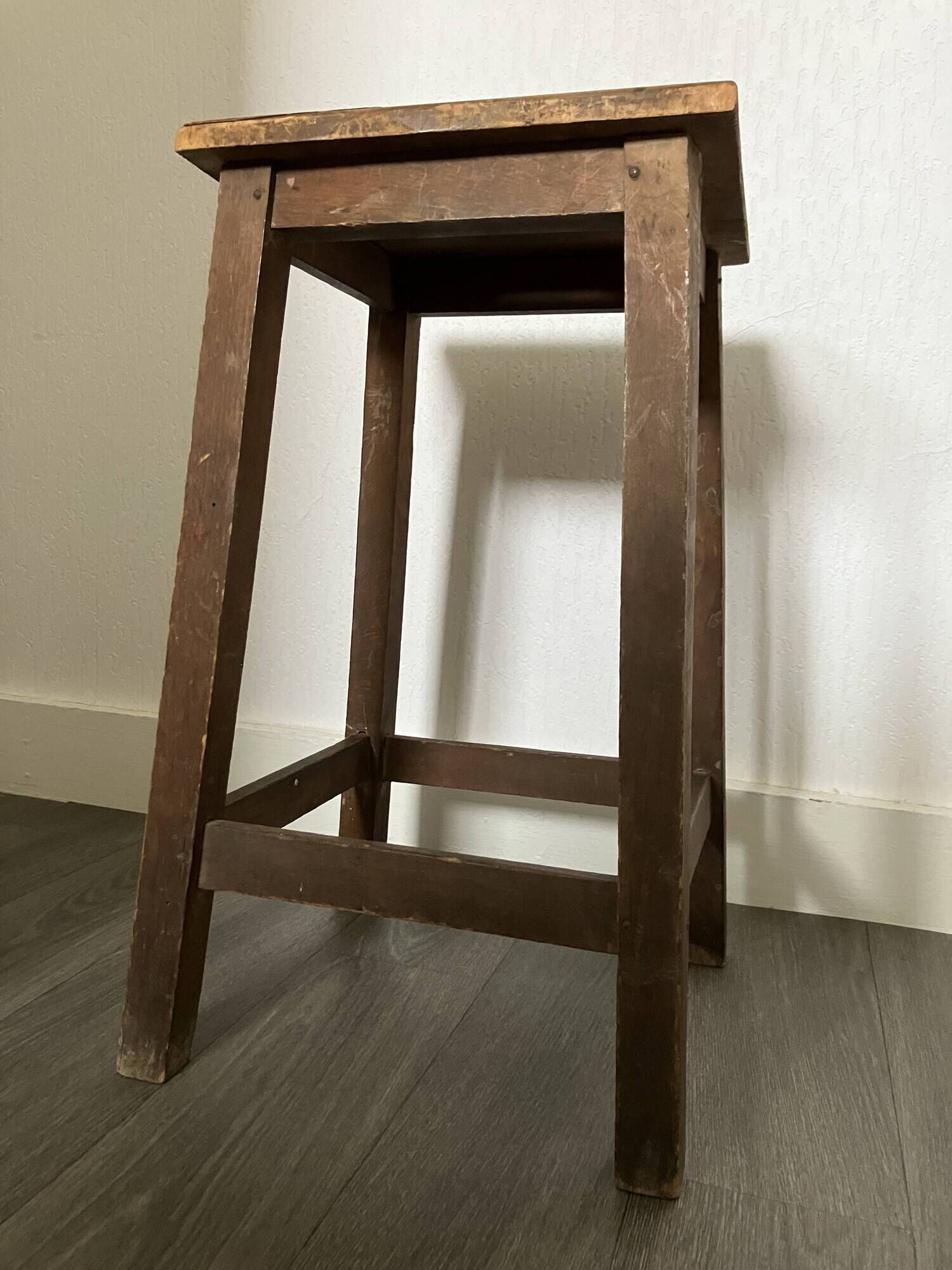 Small wooden stool