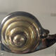 Vintage brass snail paperpress 70s