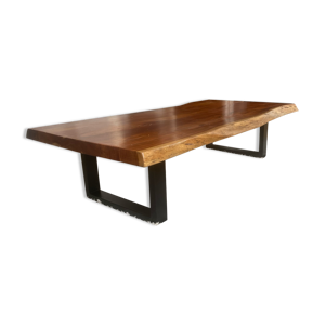 Table basse en bois massif